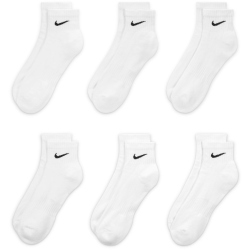 6er Pack NIKE Everyday Cushioned Ankle Trainingssocken white/black 38-42
