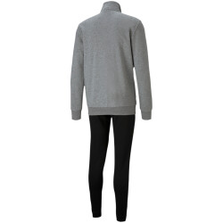 PUMA Clean Terry-Jogginganzug Herren medium gray heather XXL