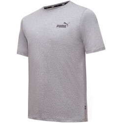 PUMA Essentials Small Logo T-Shirt Herren medium gray...