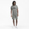 PUMA Ess+ Metallic 2 Col Logo T-Shirt Herren medium gray heather L