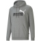 PUMA Ess+ Metallic 2 Col Big Logo Terry-Hoodie medium gray heather M