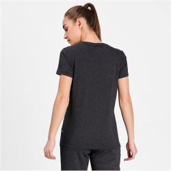 PUMA Essentials Logo T-Shirt Damen 07 - dark gray heather L
