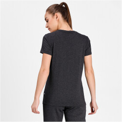 PUMA Essentials Logo T-Shirt Damen 07 - dark gray heather XS
