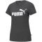 PUMA Essentials Logo T-Shirt Damen 07 - dark gray heather XS