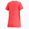 PUMA Essentials Logo Heather T-Shirt Damen poppy red heather S