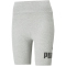 PUMA Essentials 7 Logo Funktionsshorts Damen light gray heather XS