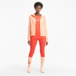 PUMA Rebel Full-Zip Kapuzenjacke TR Damen apricot blush S