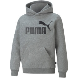 PUMA Essentials Big Logo Fleece-Hoodie Jungen medium gray...