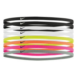 8er Pack NIKE Skinny Haarbänder mit Silikonstreifen...