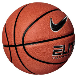 NIKE Elite Tournament Basketball amber/black/metallic 7