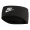 NIKE Club Fleece Headband black/black/white