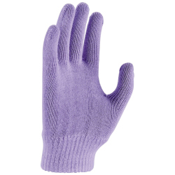 NIKE Swoosh Knit Strick-Handschuhe Kinder purple pulse/arctic punch S/M