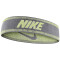 NIKE Sport Headband Herren particle grey/lt lemon
