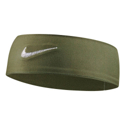 NIKE Fury Stirnband Herren rough green/white