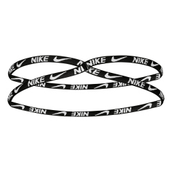NIKE Haarband black/white