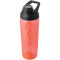 NIKE TR Hypercharge Chug Bottle Trinkflasche aus Tritan - für Kohlensäurehaltige Getränke geeignet - 709 ml bright mango/black