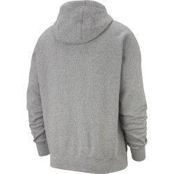 NIKE Sportswear Club Fleece Hoodie 063 - dk grey heather/matte silver/white XS