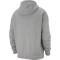 NIKE Sportswear Club Fleece Hoodie 063 - dk grey heather/matte silver/white XS