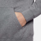 NIKE Sportswear Club Fleece Hoodie charcoal heathr/anthracite/white S