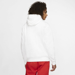 NIKE Sportswear Club Fleece Hoodie white/white/black S