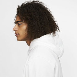 NIKE Sportswear Club Fleece Hoodie white/white/black M