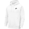 NIKE Sportswear Club Fleece Hoodie white/white/black M