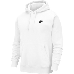 NIKE Sportswear Club Fleece Hoodie white/white/black 3XL
