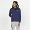 NIKE Sportswear Club Fleece Hoodie 410 - midnight navy/midnight navy/white S
