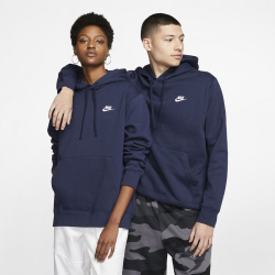 NIKE Sportswear Club Fleece Hoodie 410 - midnight navy/midnight navy/white 3XL