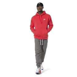 NIKE Sportswear Club Fleece Hoodie 657 - university red/university red/white L