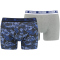 4er Pack PUMA Men Camouflage Boxershorts blue / grey melange S