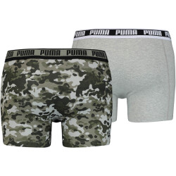 4er Pack PUMA Men Camouflage Boxershorts green combo S