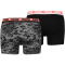 4er Pack PUMA Men Camouflage Boxershorts black / grey melange M