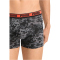 4er Pack PUMA Men Camouflage Boxershorts black / grey melange M