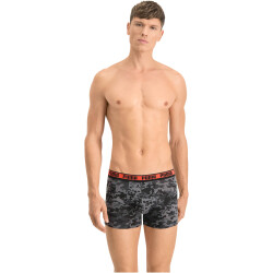 6er Pack PUMA Men Camouflage Boxershorts black / grey...