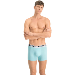 8er Pack PUMA Men Camouflage Boxershorts yellow / blue L