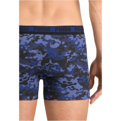 8er Pack PUMA Men Camouflage Boxershorts blue / grey melange XL