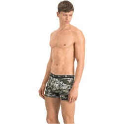 10er Pack PUMA Men Camouflage Boxershorts green combo L
