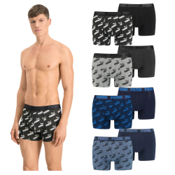 4er Pack PUMA Men All-Over-Print Boxershorts