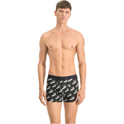 4er Pack PUMA Men All-Over-Print Boxershorts black S