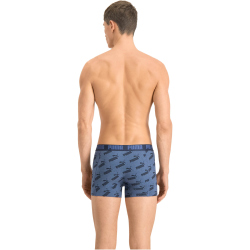 4er Pack PUMA Men All-Over-Print Boxershorts denim S