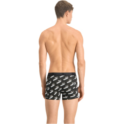 8er Pack PUMA Men All-Over-Print Boxershorts black M