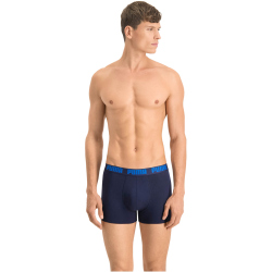 8er Pack PUMA Men All-Over-Print Boxershorts blue L