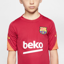 NIKE FC Barcelona Strike Trainingstrikot Kinder noble red/noble red/amarillo M (137-147 cm)