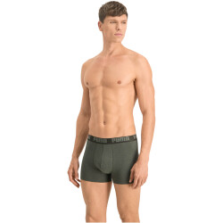 4er Pack PUMA Basic Boxershorts green melange S