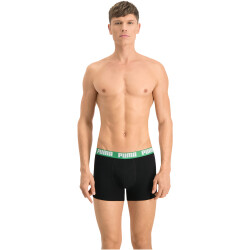 4er Pack PUMA Basic Boxershorts amazon green (035) M