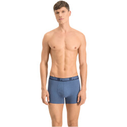 4er Pack PUMA Basic Boxershorts denim (037) S