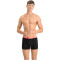 6er Pack PUMA Basic Boxershorts red / grey / black S