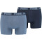8er Pack PUMA Basic Boxershorts denim (037) S