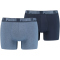 8er Pack PUMA Basic Boxershorts denim (037) XXL